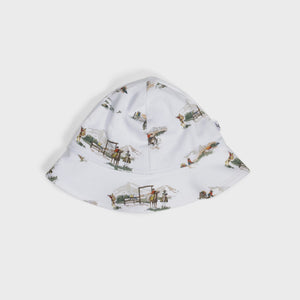 Little Bee by Dimples Cotton Sunhat Cowboys