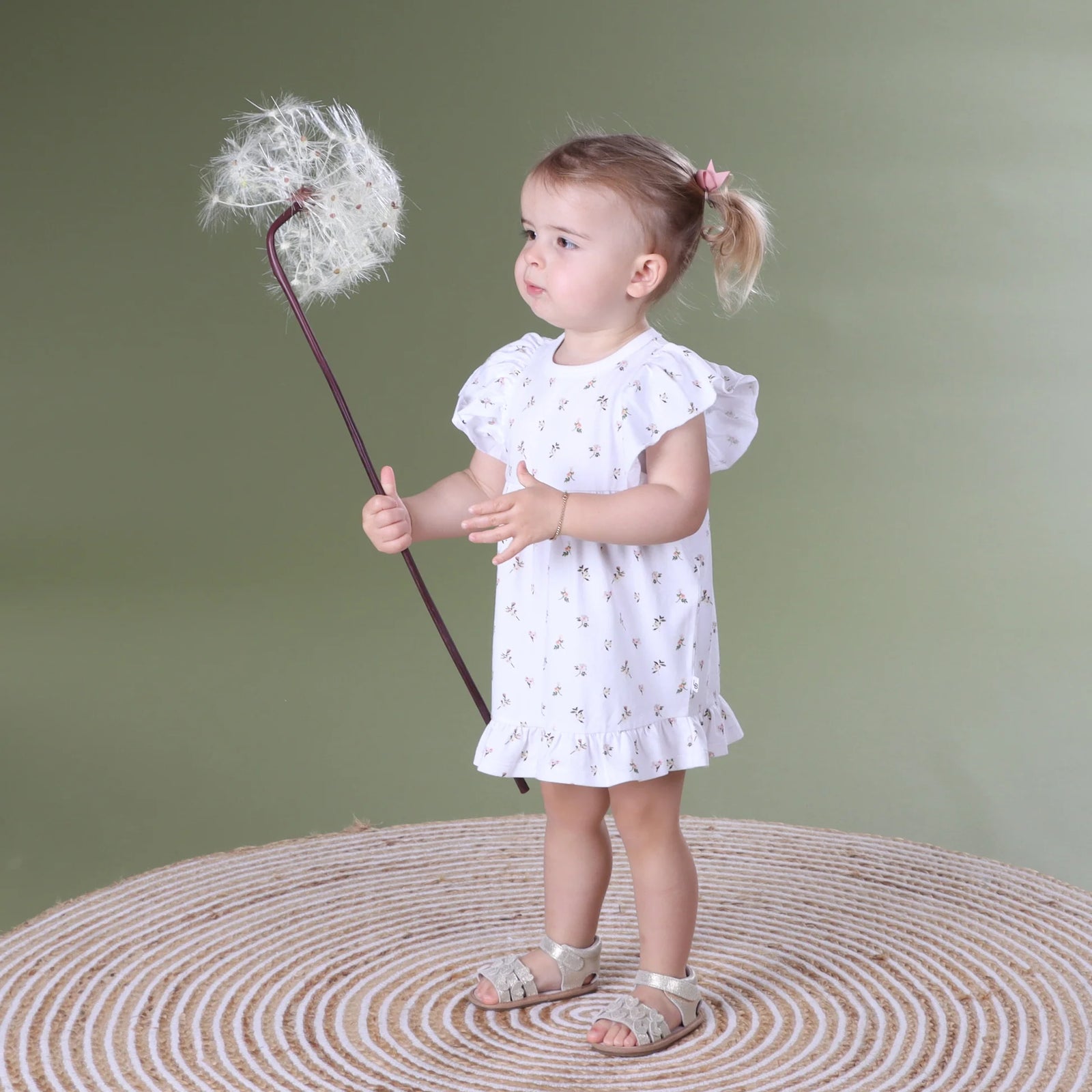 little bee by dimples Cotton Frill Dress - Floral