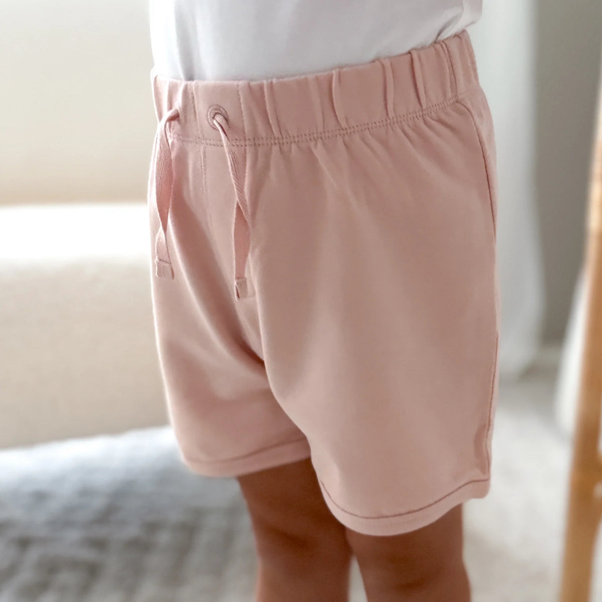 Little Bee by Dimples Cotton Shorts - Pink