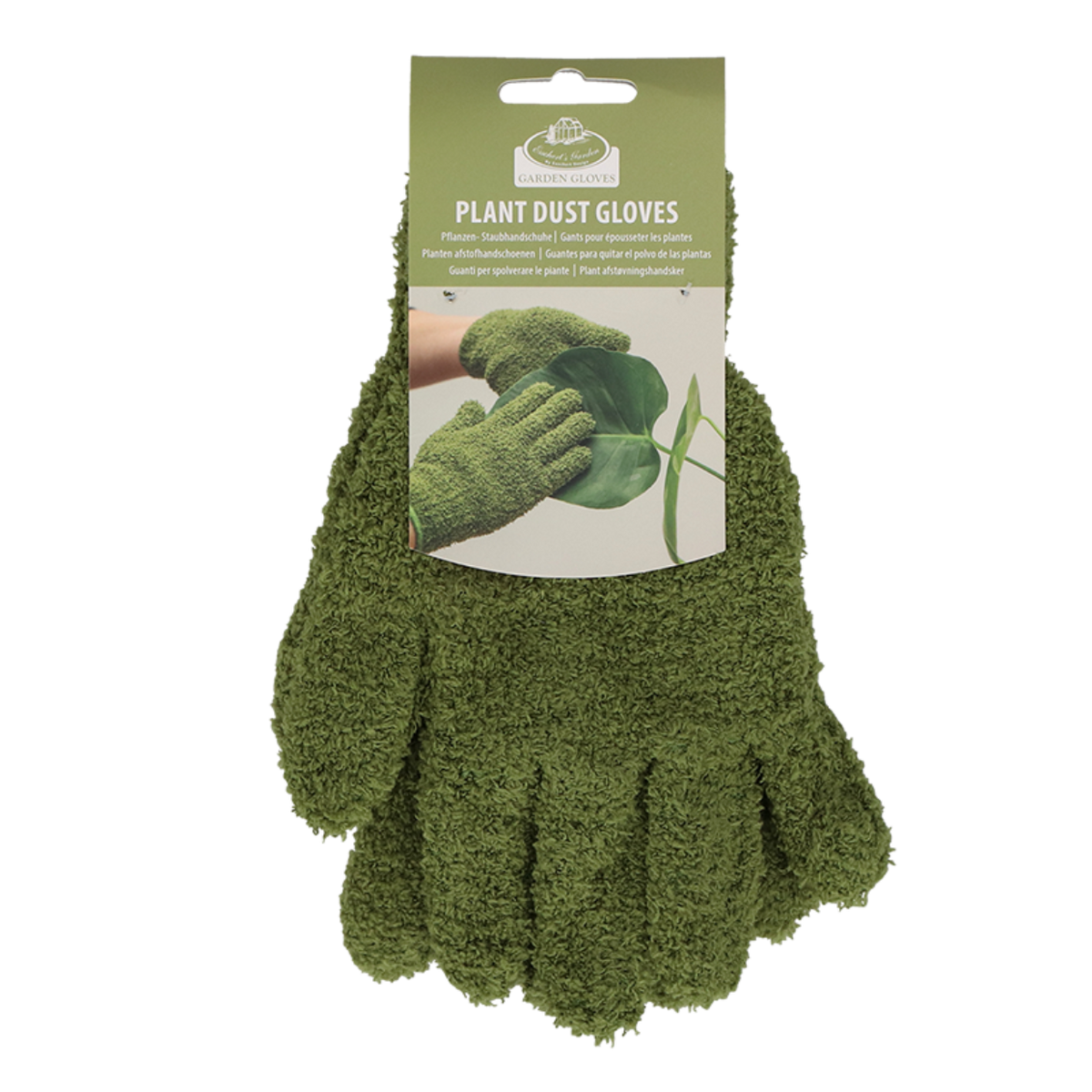Plant Dust Gloves Green