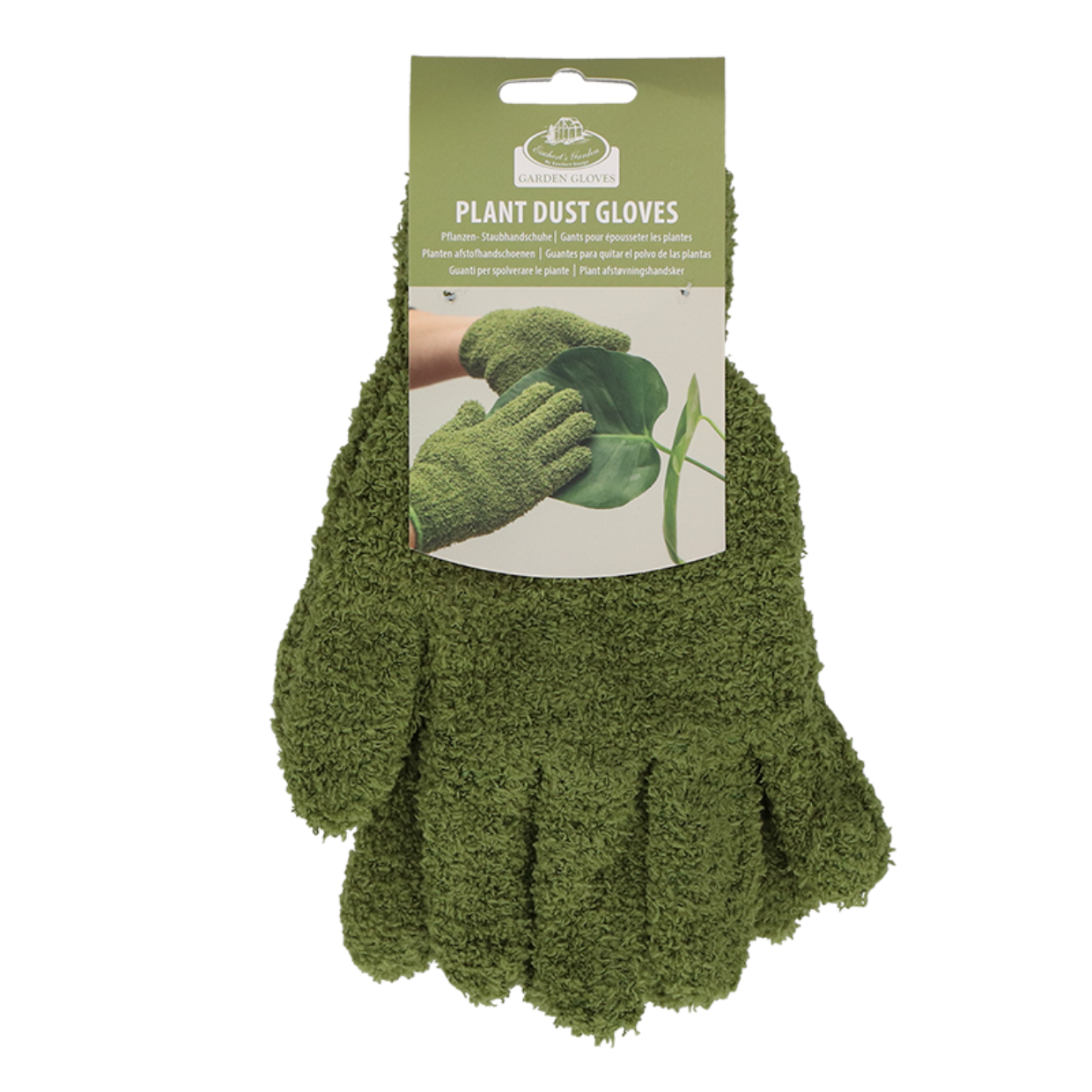 Plant Dust Gloves Green