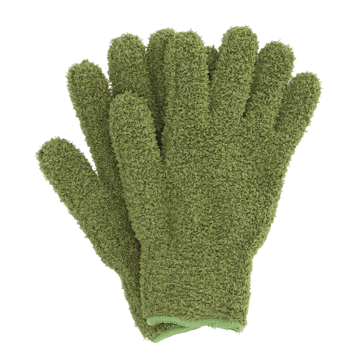 Plant Dust Gloves Green