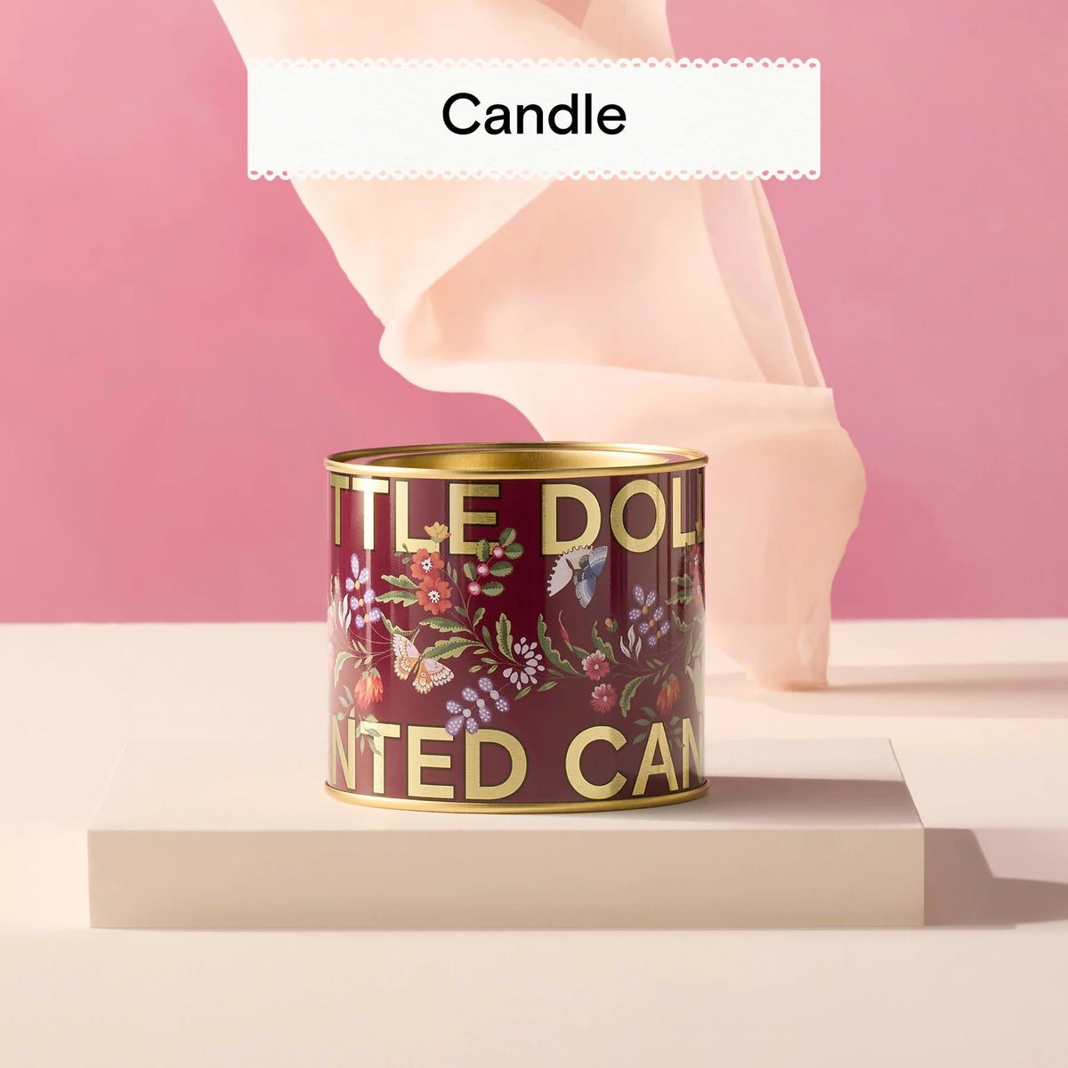 Crown Ditsy Pure Posy Paint Tin Candle 300g