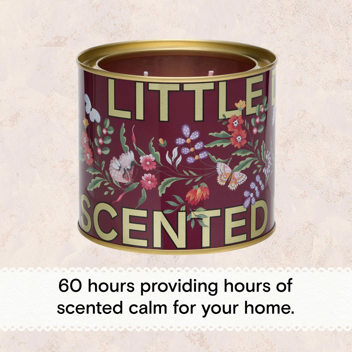 Crown Ditsy Pure Posy Paint Tin Candle 300g