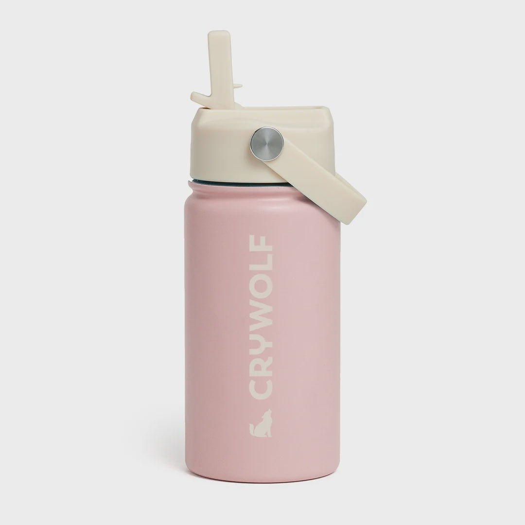 Crywolf Kids School DRINK BOTTLE Blush Pink