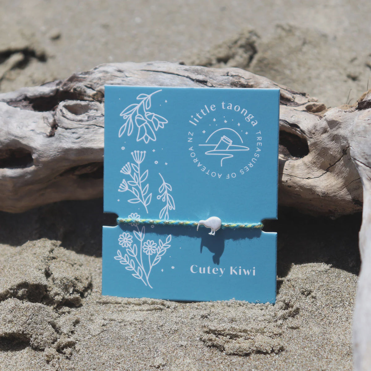 Cutey Kiwi Rope Bracelet - Blue