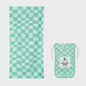 DOCK & BAY Beach Towel Designed Collection L Check Mate
