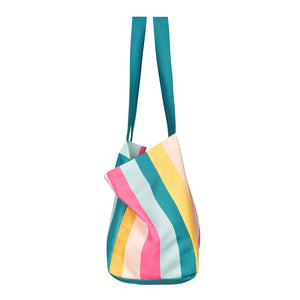 DOCK & BAY Beach Tote Bag M Coastal Candy