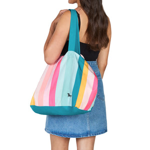 DOCK & BAY Beach Tote Bag M Coastal Candy