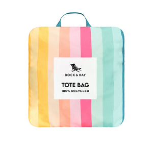 DOCK & BAY Beach Tote Bag M Coastal Candy
