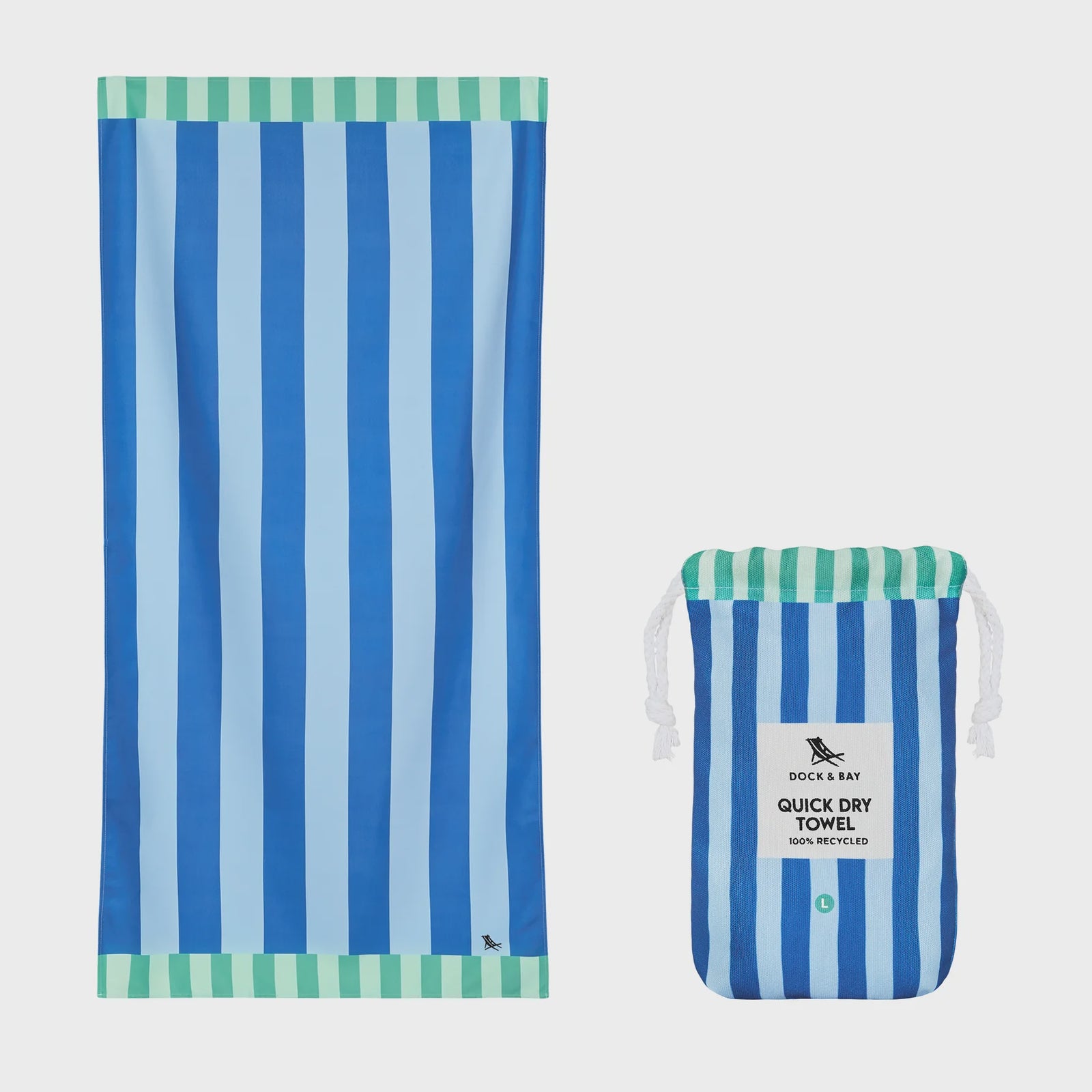 DOCK & BAY
Beach Towel Clubhouse Collection L Blue Sky