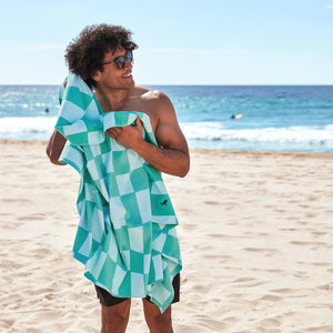 DOCK & BAY Beach Towel Designed Collection L Check Mate
