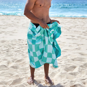 DOCK & BAY Beach Towel Designed Collection L Check Mate