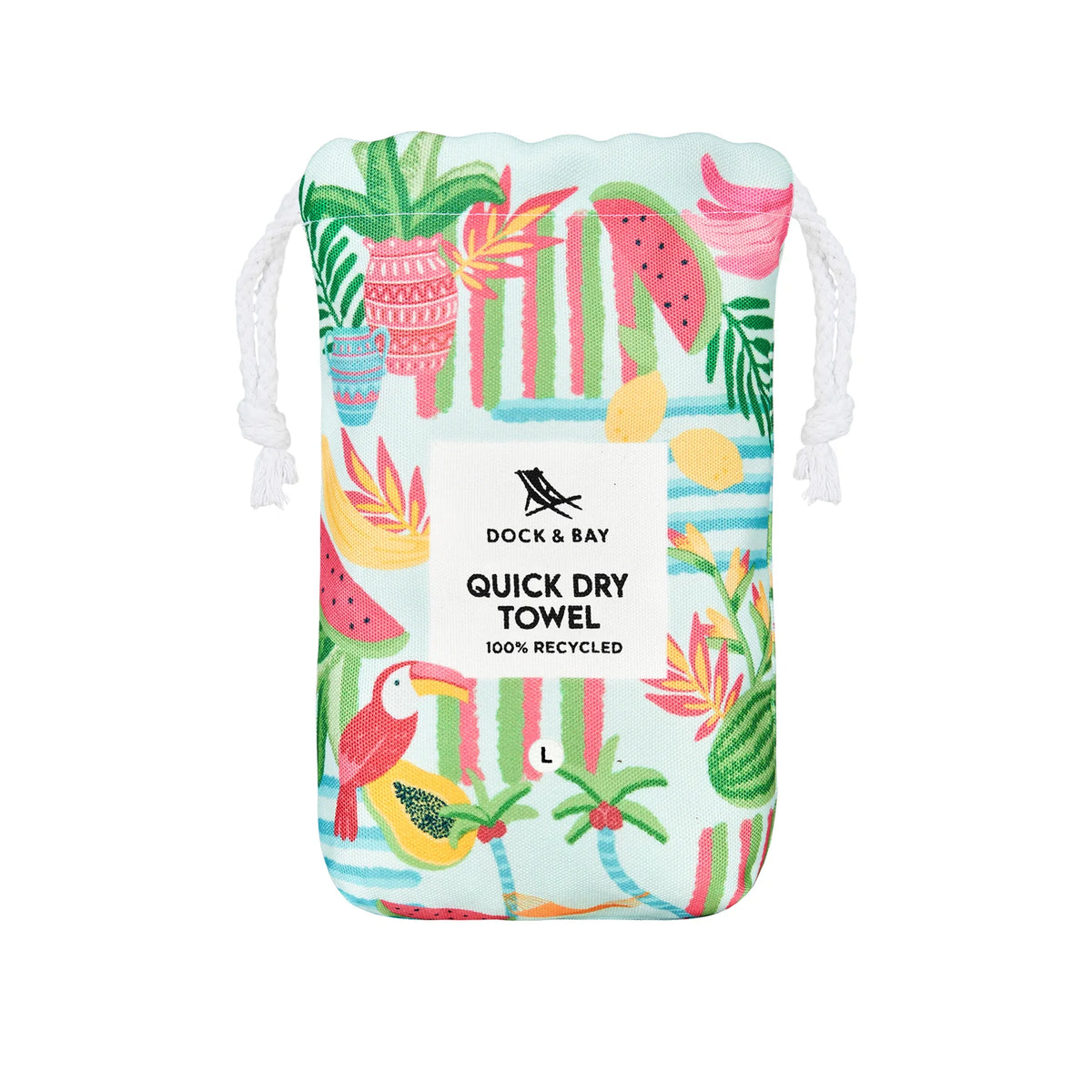 DOCK & BAY Beach Towel Designed Collection L Tropicana Treat
