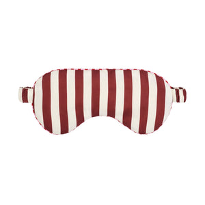 Dock & Bay Eye Mask - Cherry Bomb Striped eye mask with red and pink