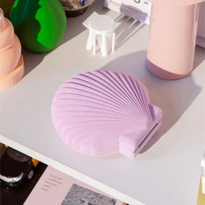 DOIY Pink shell-shaped Venus Jewelry Box - Lilac