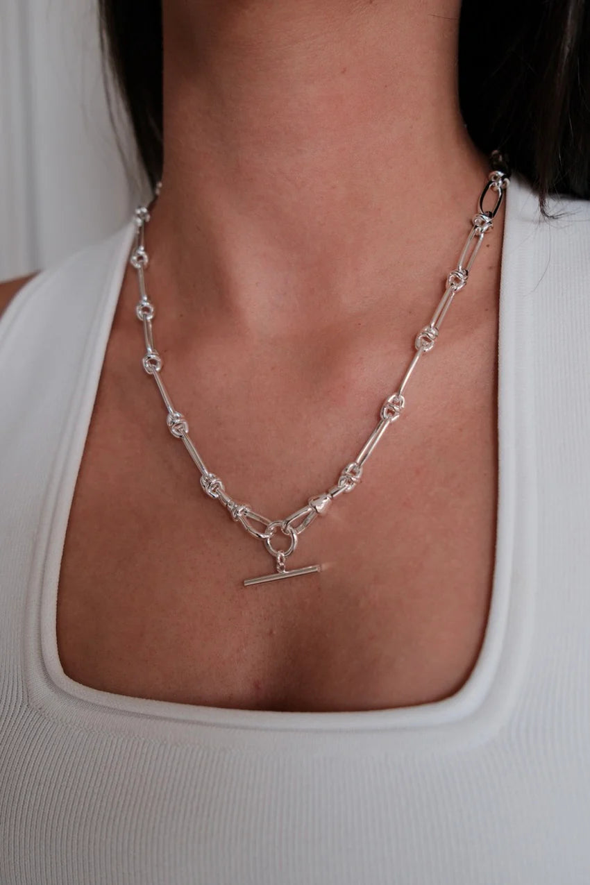 ZAFINO Lucia Necklace - Silver 7470