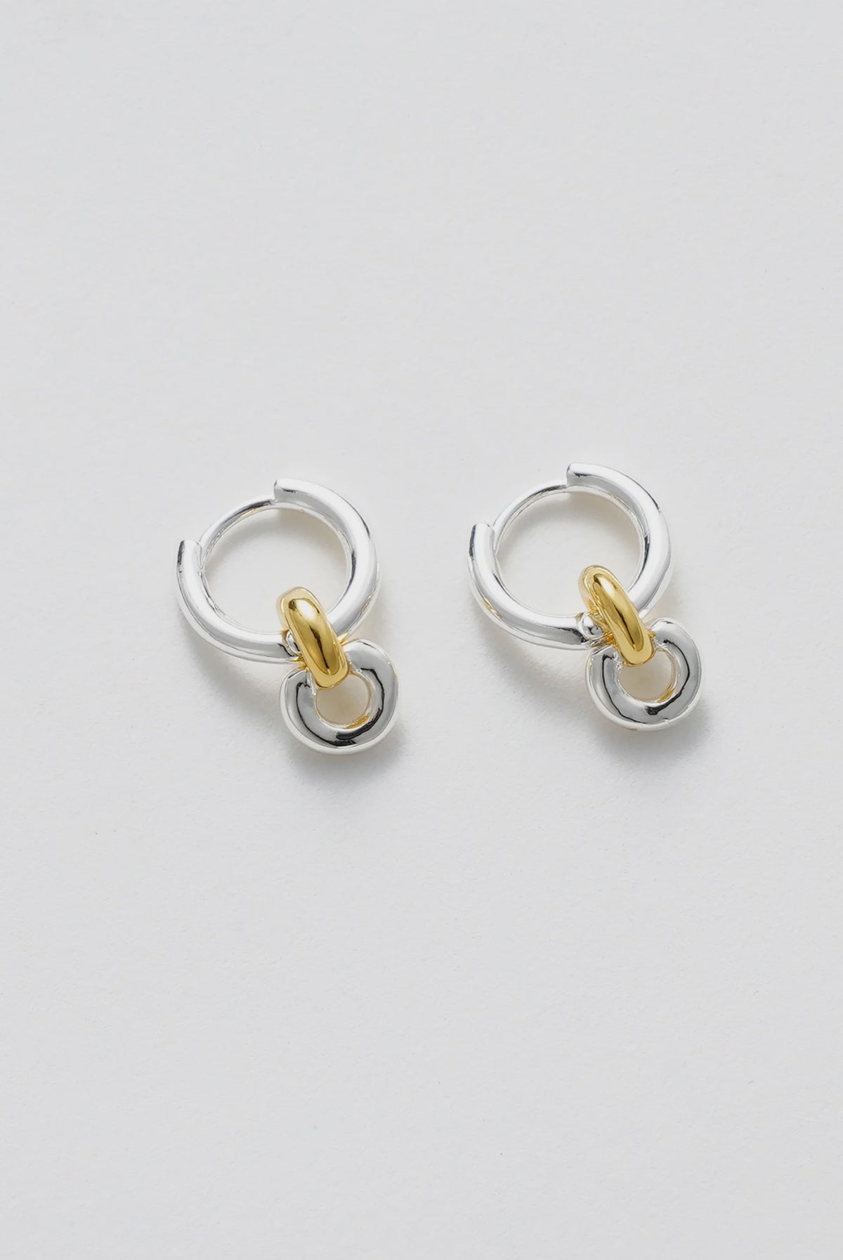 ZAFINO 7353 Daisy Earrings - Gold/Silver