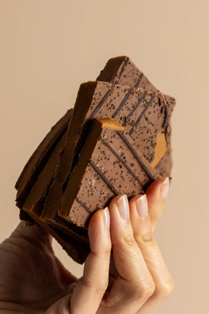 The Confectionist Milk Chocolate & Coffee Toffee 200g Jar