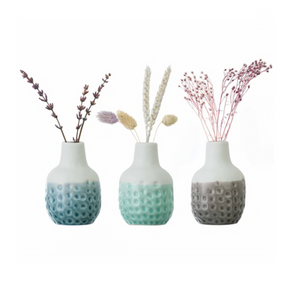 Dotty Mini Vase Trio