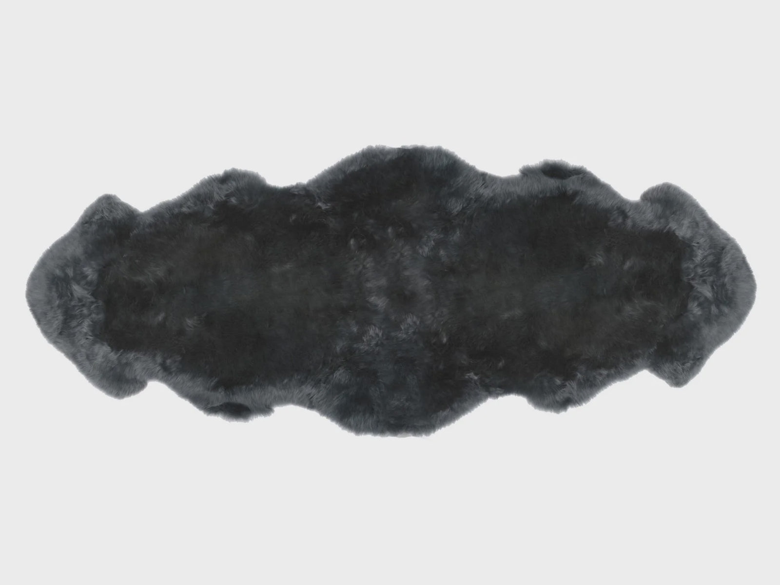 AUSKIN Double Sheepskin Rug - Steel