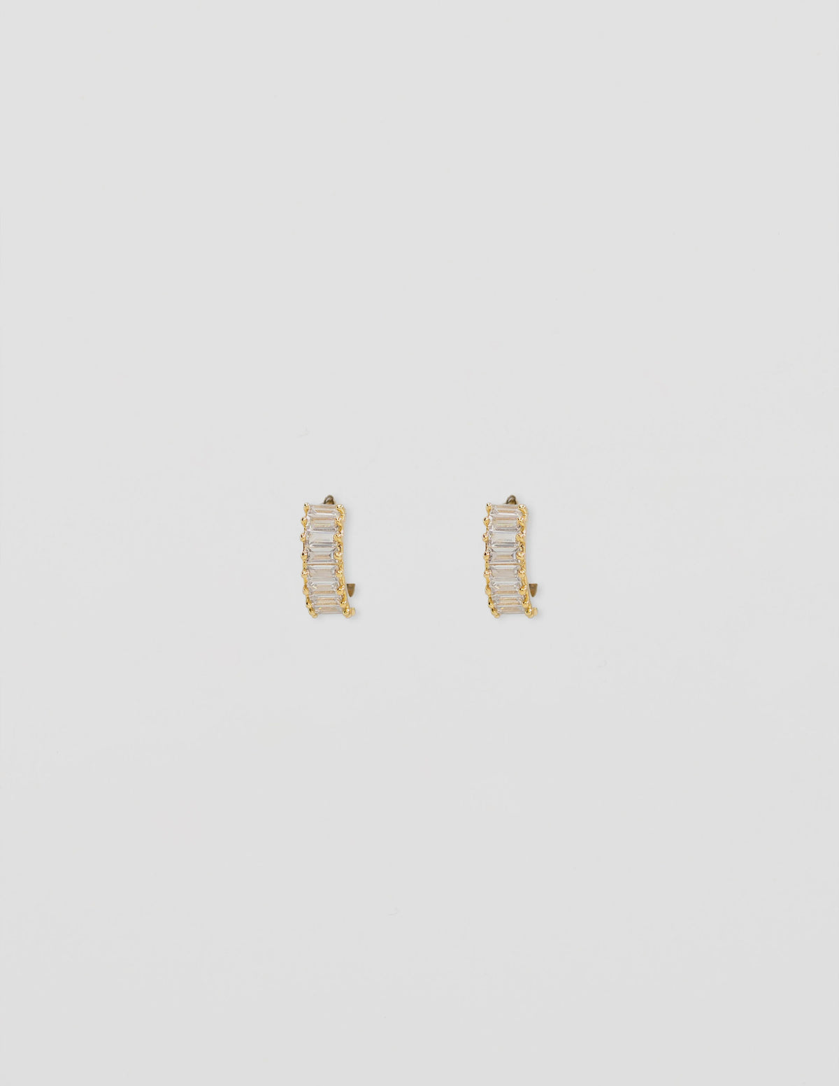 EARRINGS - CRYSTAL HUGGIES