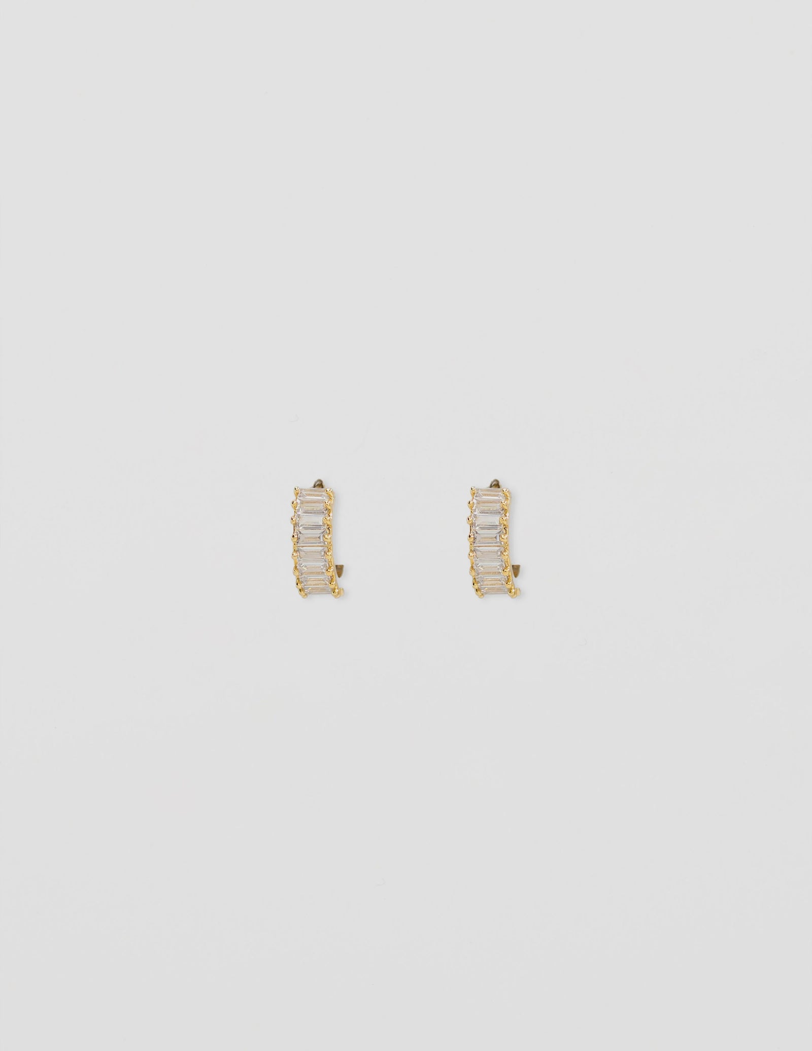 EARRINGS - CRYSTAL HUGGIES