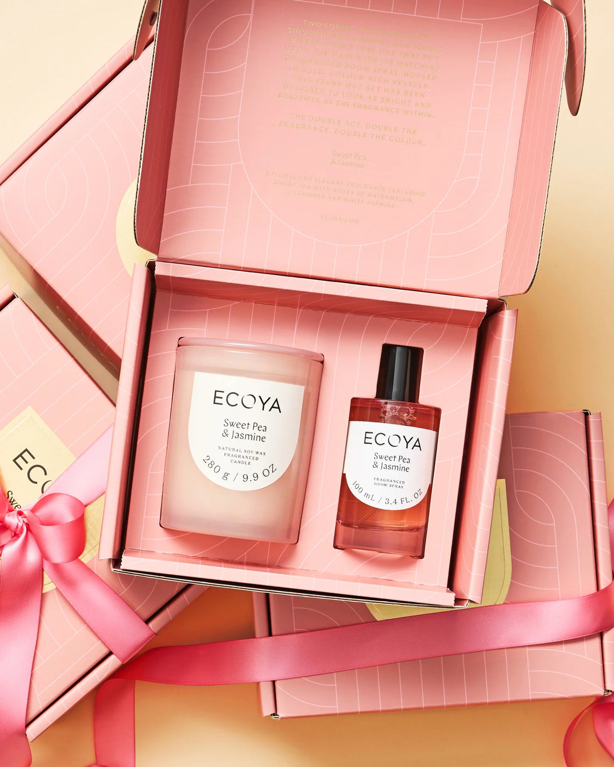 Ecoya Sweet Pea & Jasmine gift set The Double Act