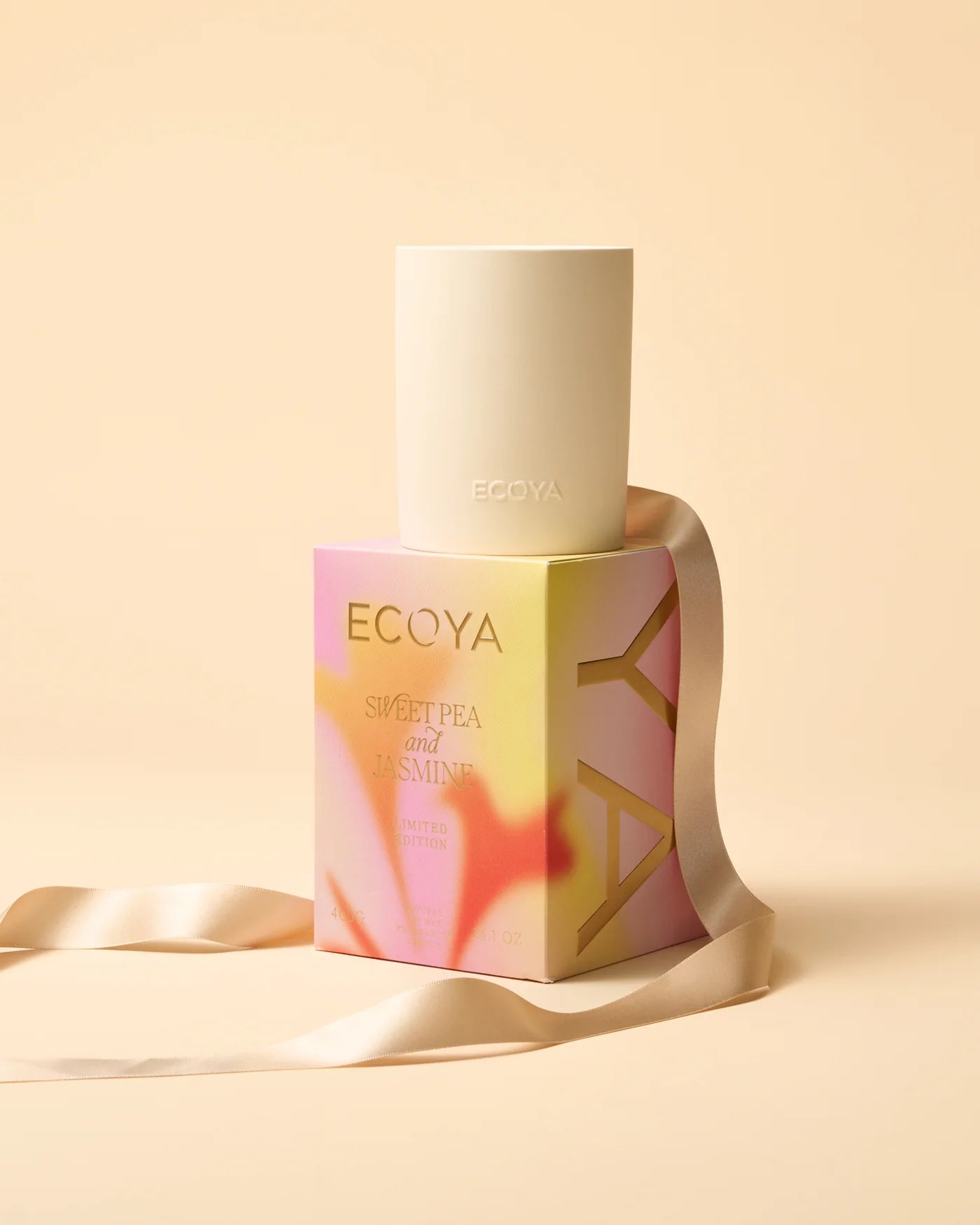 ECOYA Ceramic Candle Limited Edition - Sweet Pea/Jasmine 2026