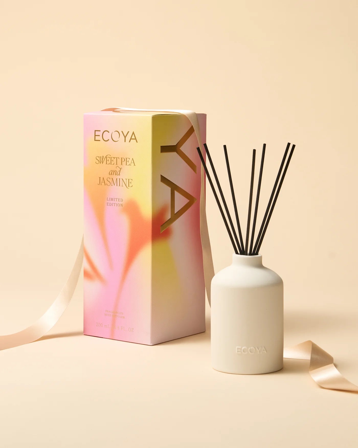 ECOYA Sweet Pea & Jasmine Reed Diffuser 2026