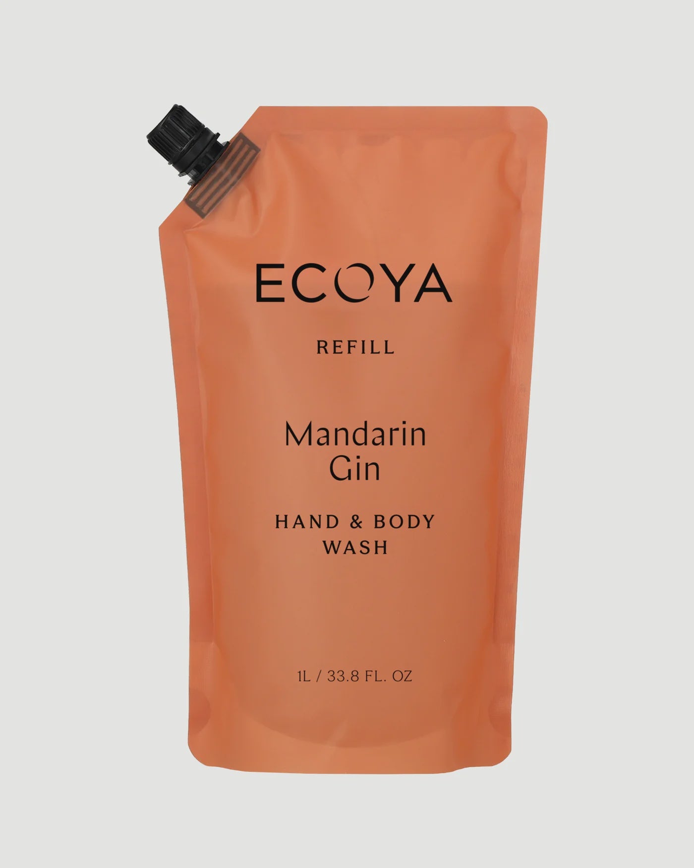 ECOYA Mandarin Gin hand and body wash refill pouch