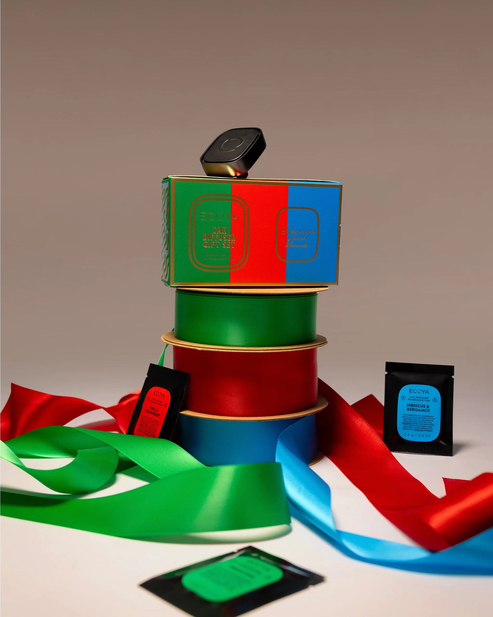 ECOYA Holiday - Car Diffuser Gift Set