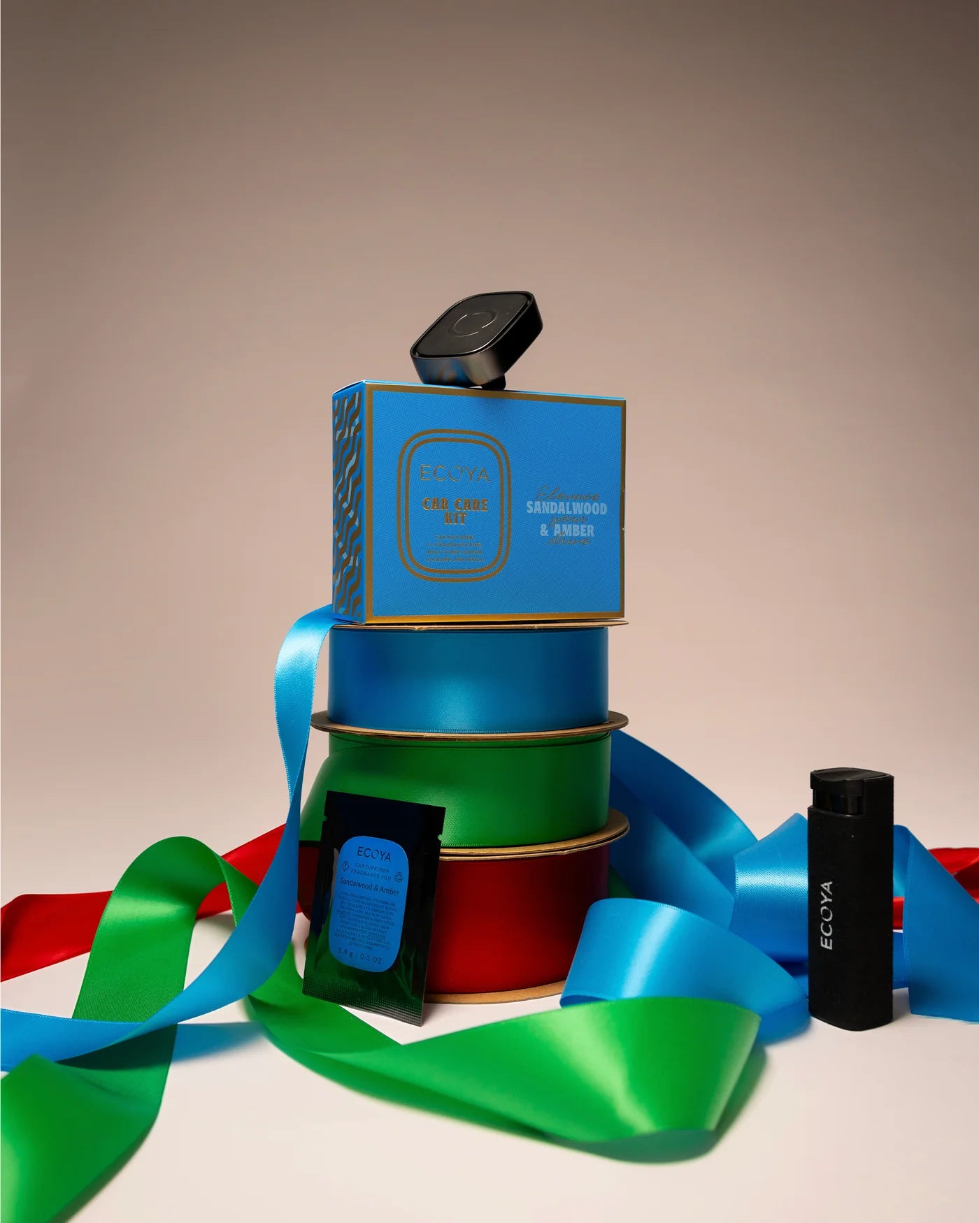 ECOYA Holiday - Car Care Kit Sandalwood & Amber