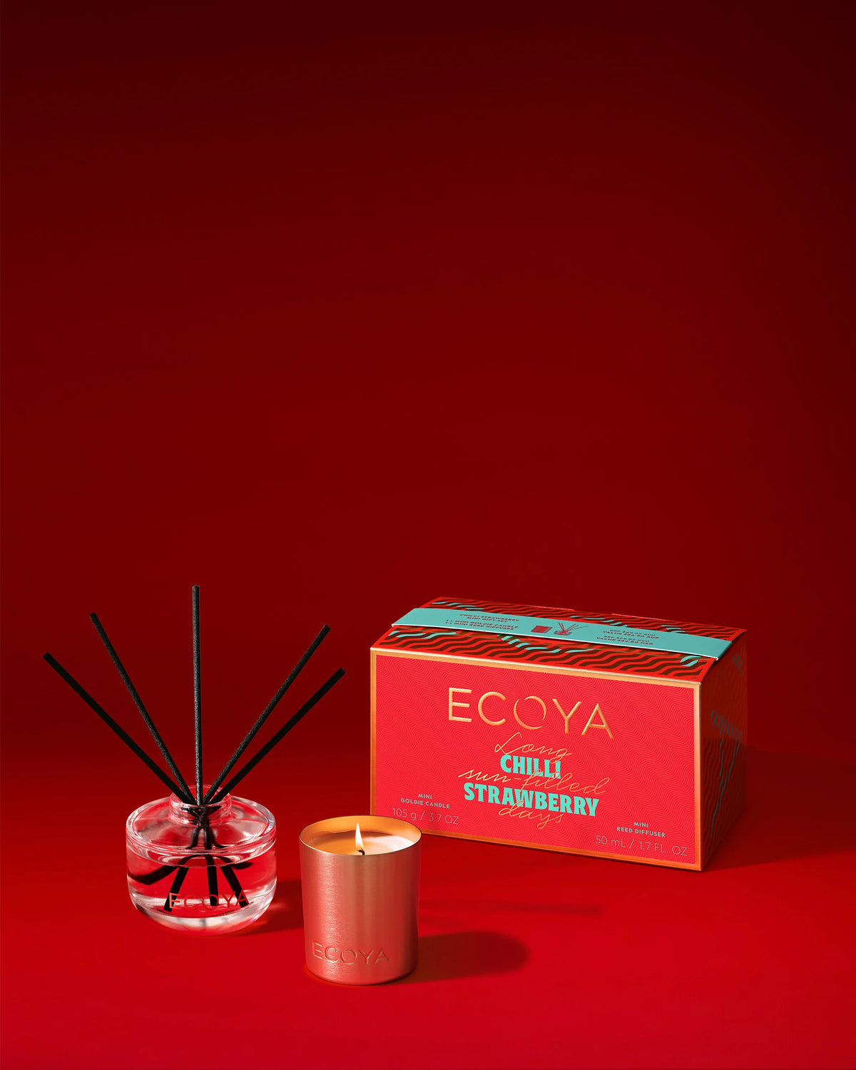 ECOYA Holiday - Mini Gift Set Chilli Strawberry 2025