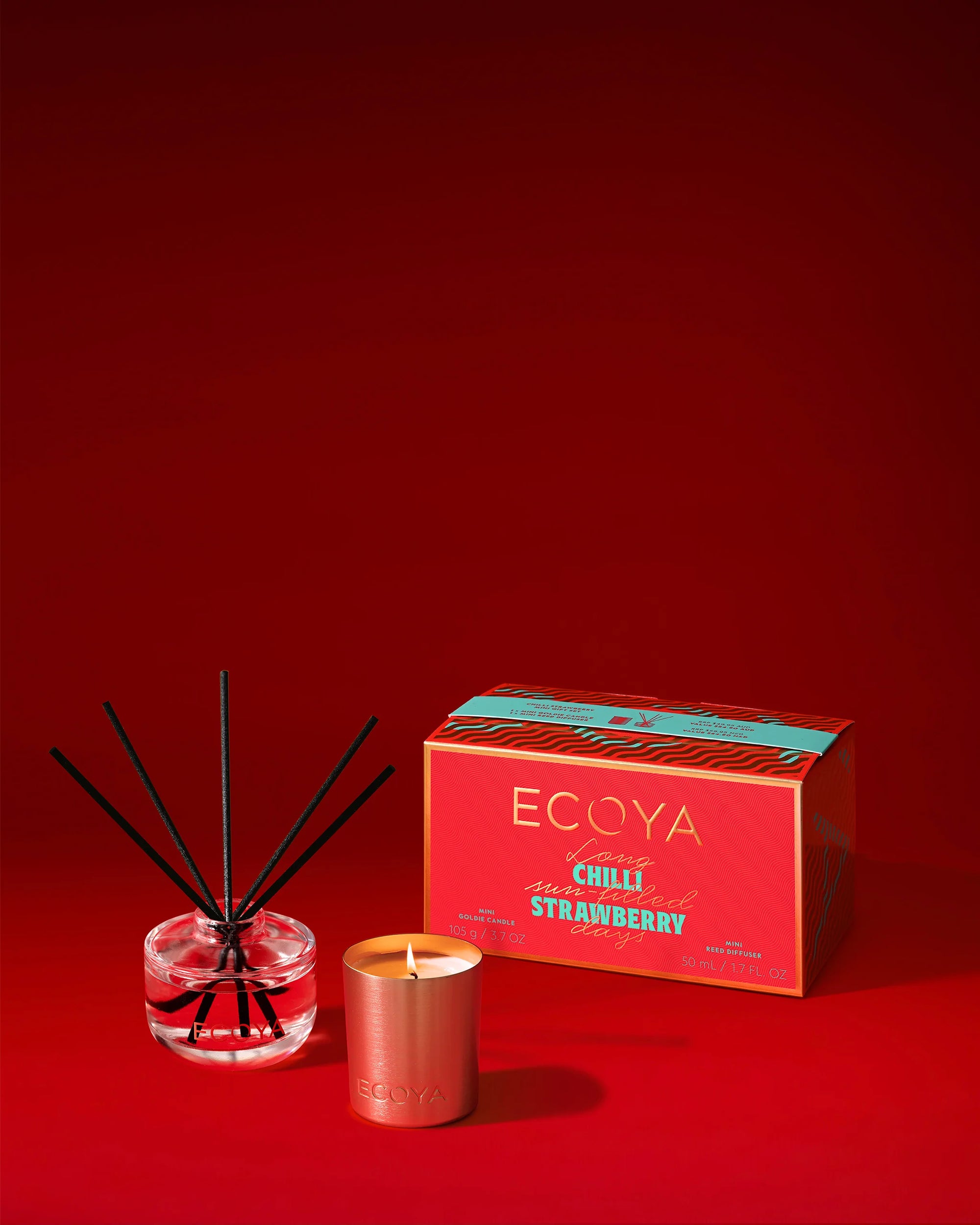 ECOYA Holiday - Mini Gift Set Chilli Strawberry 2025