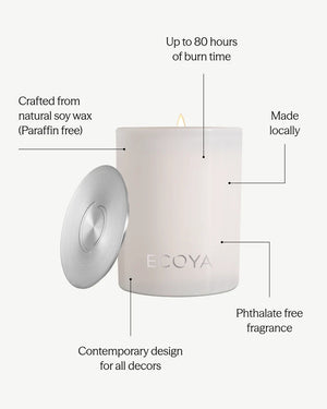 ECOYA Sea Salt & Coconut Madison Candle 400g