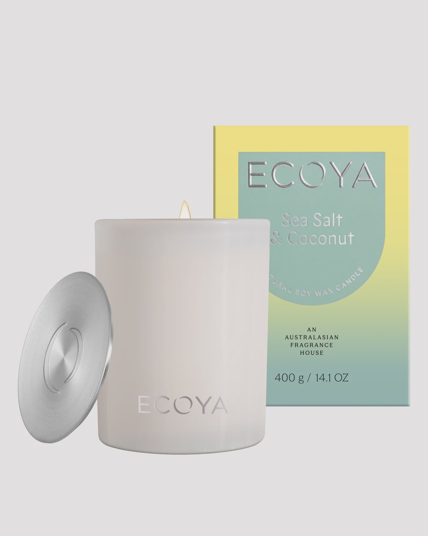 ECOYA Sea Salt & Coconut Madison Candle 400g