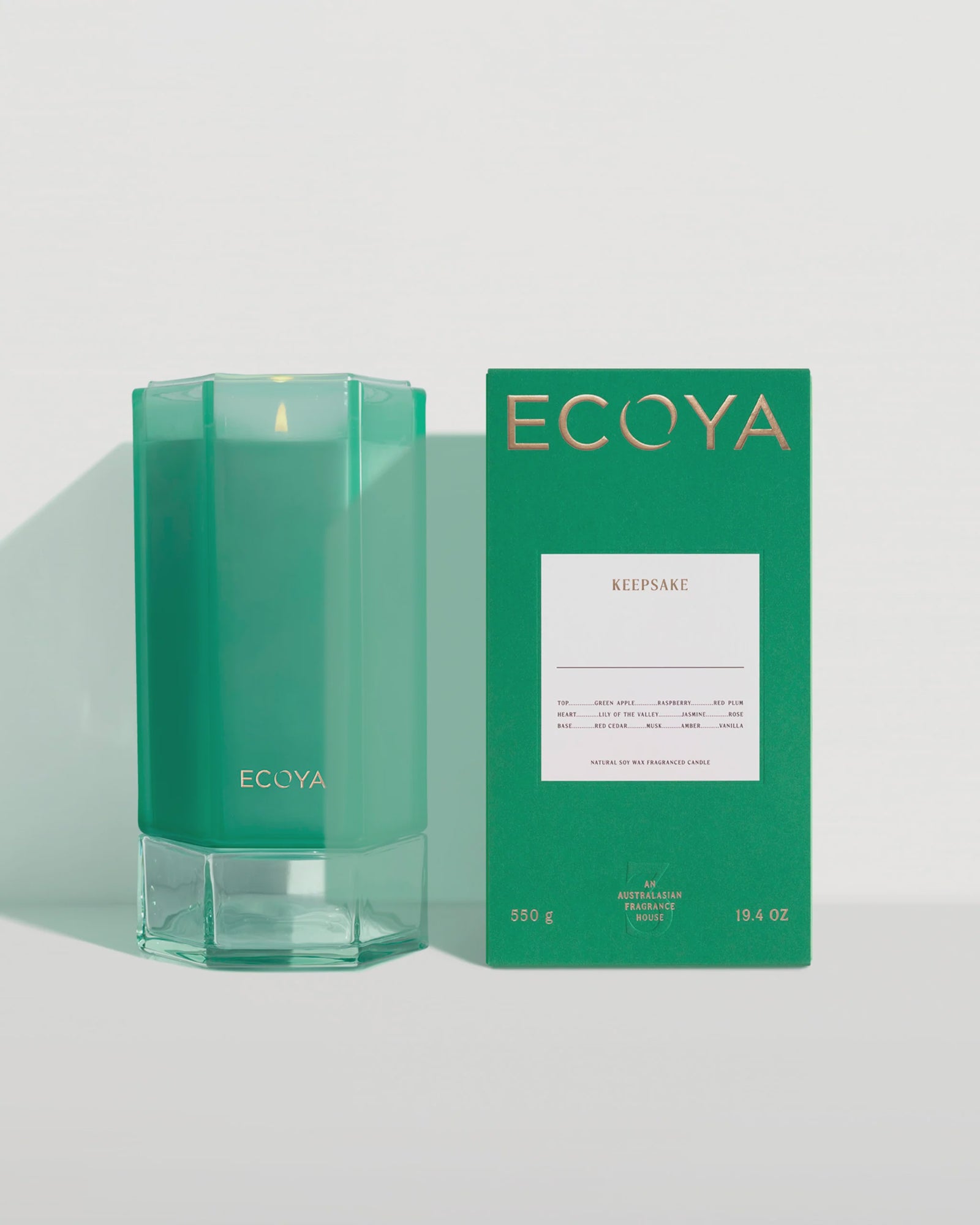 ECOYA Keepsake Candle #3 Green