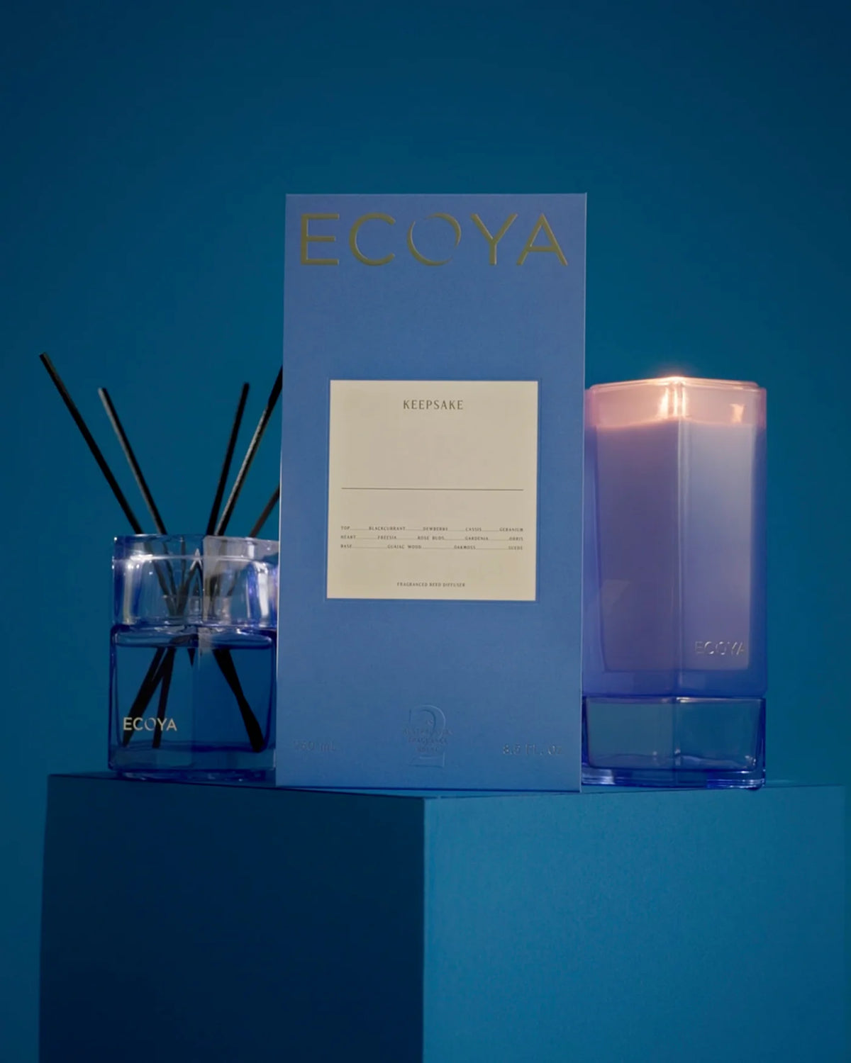 ECOYA Keepsake Reed Diffuser #2 Blue
