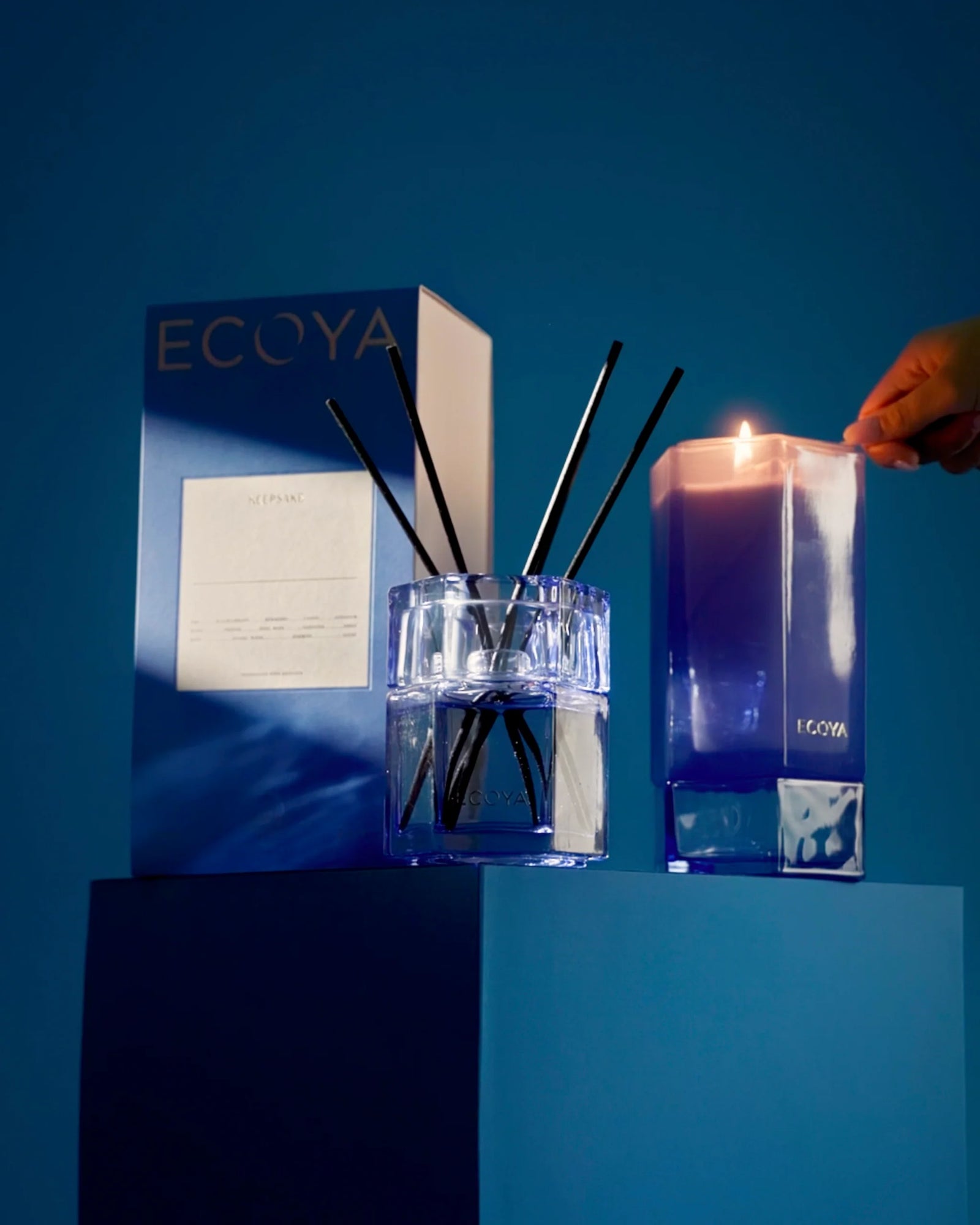 ECOYA Keepsake Candle #2 Blue