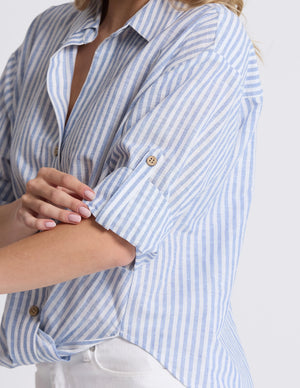 STELLA+GEMMA On Repeat Blouse Sea Stripe