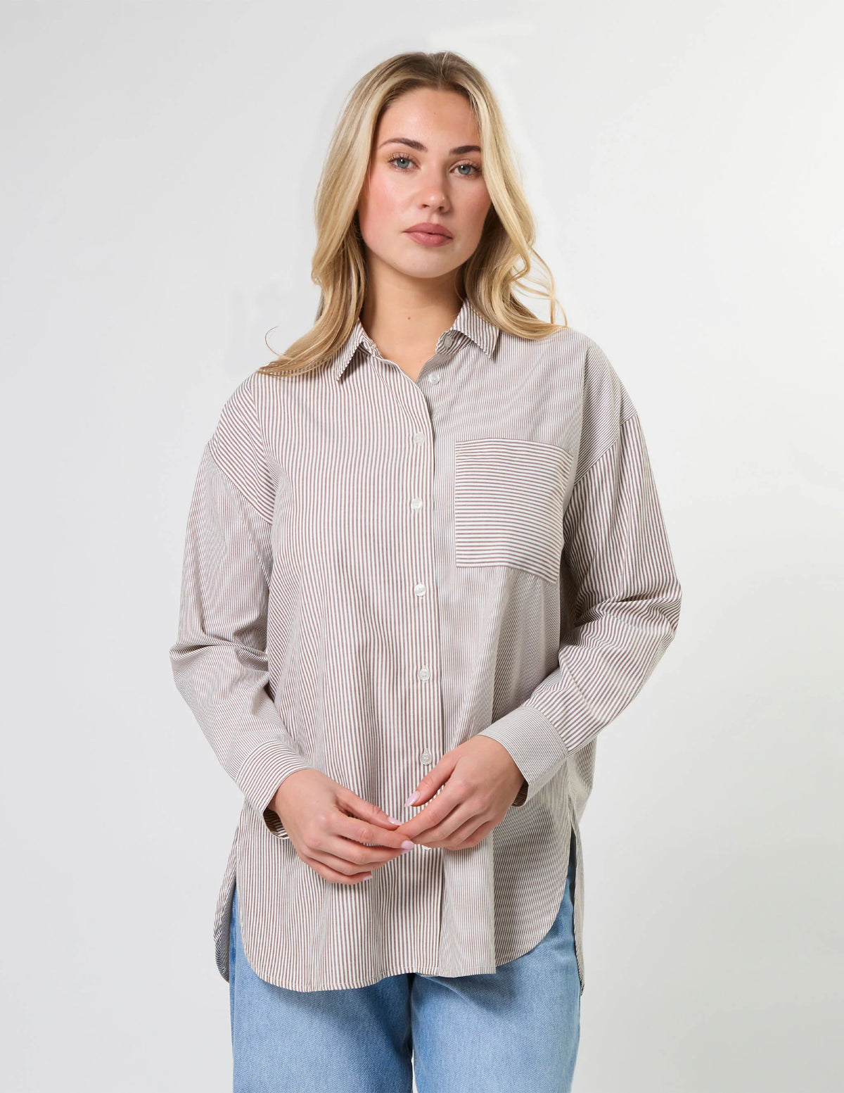Stella+Gemma Essentials Shirt - Woodland Stripe