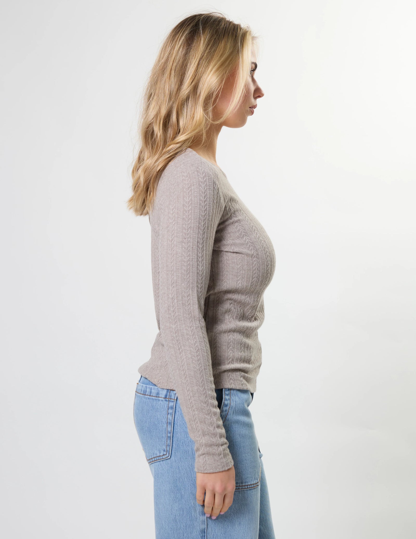 Stella+Gemma EVERLAY TOP SABLE