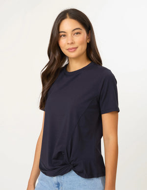 Stella+Gemma Kitty T-Shirt - Deep Marine Top Navy