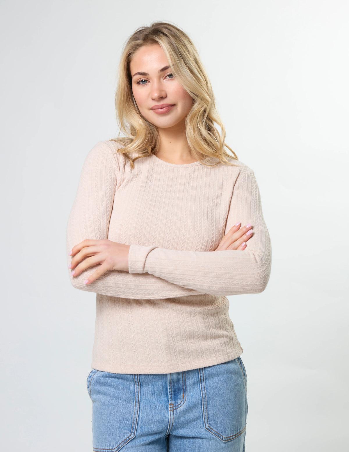 Stella+Gemma EVERLAY TOP ROSEWATER