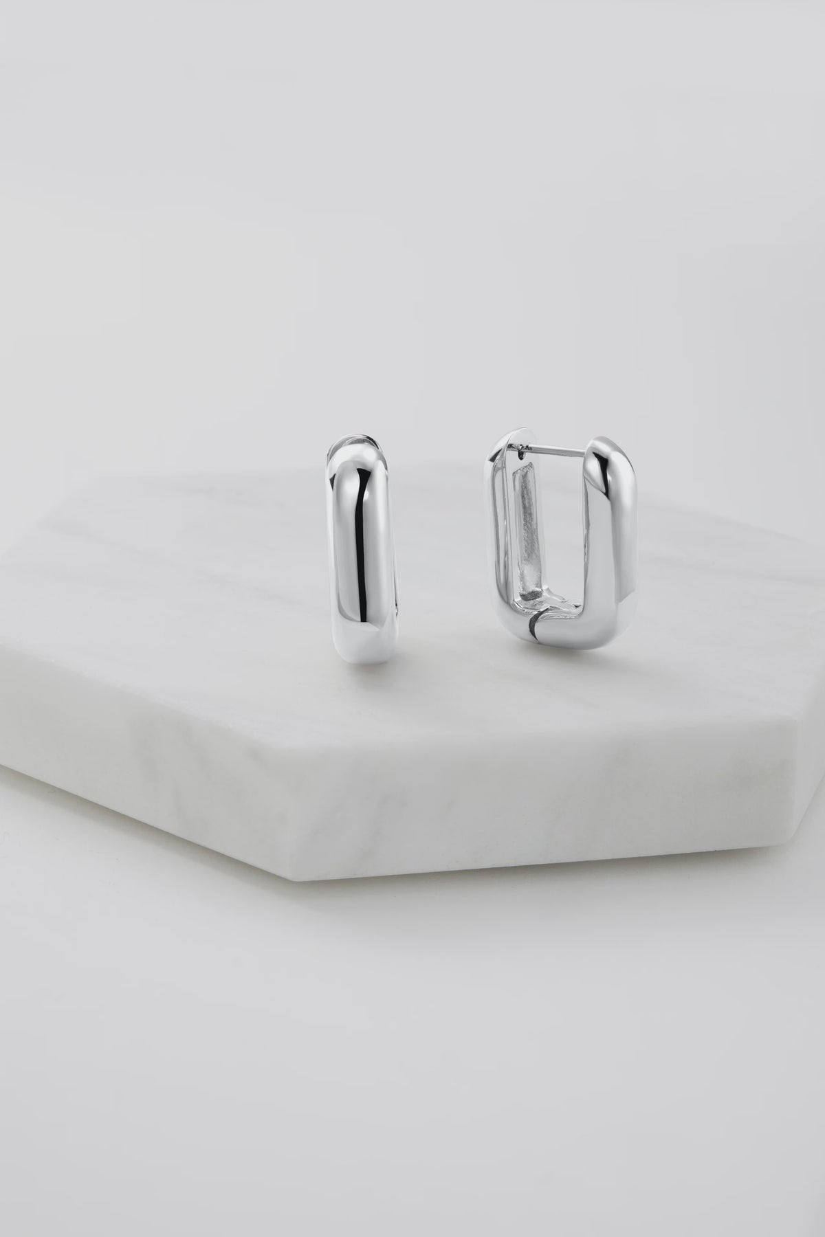 Zafino Australia Eden Hoop Essential Earrings - Silver