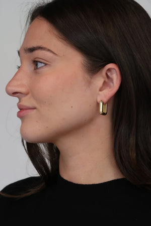 Zafino Eden Hoop Essential Earrings - Gold