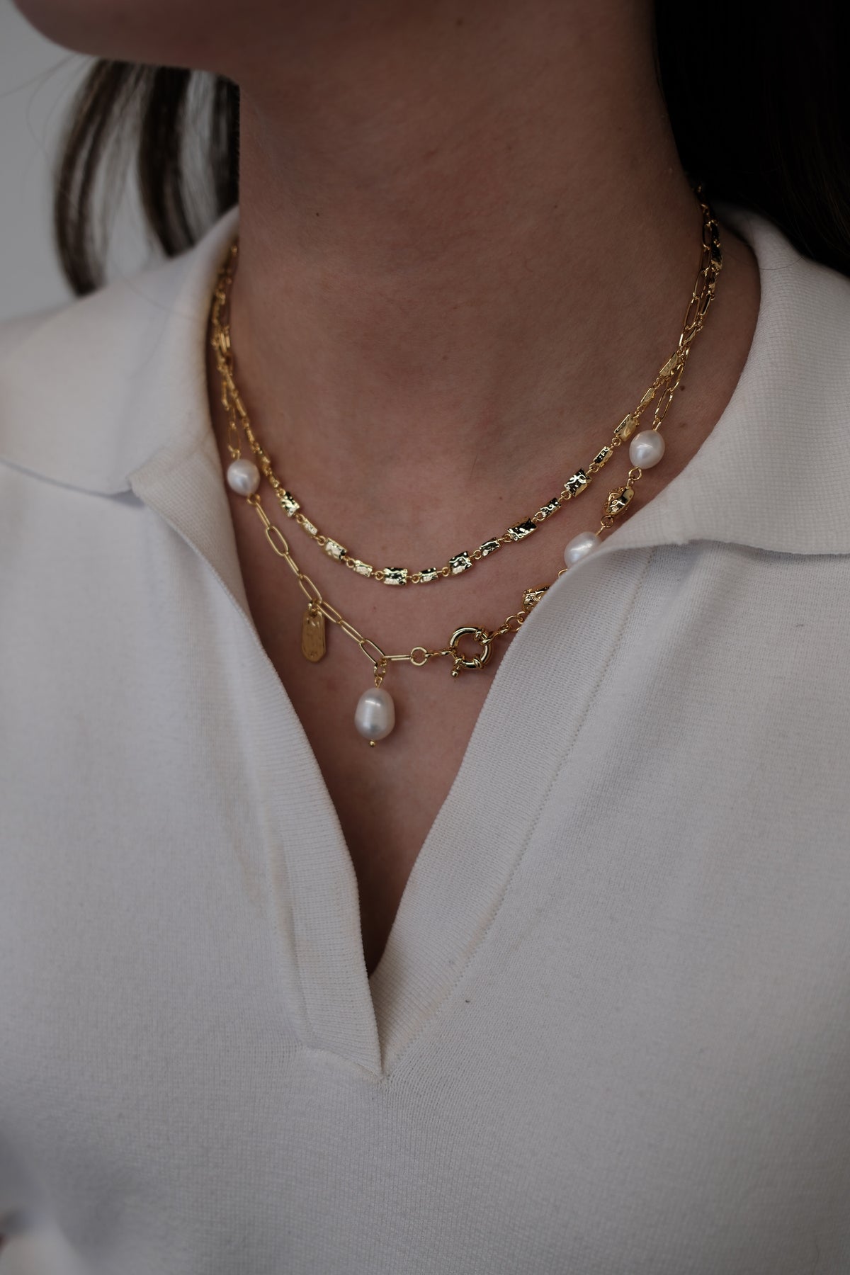 ZAFINO Elsie Necklace - Gold 8054