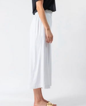 Stella Gemma Emmi white wide-leg pants