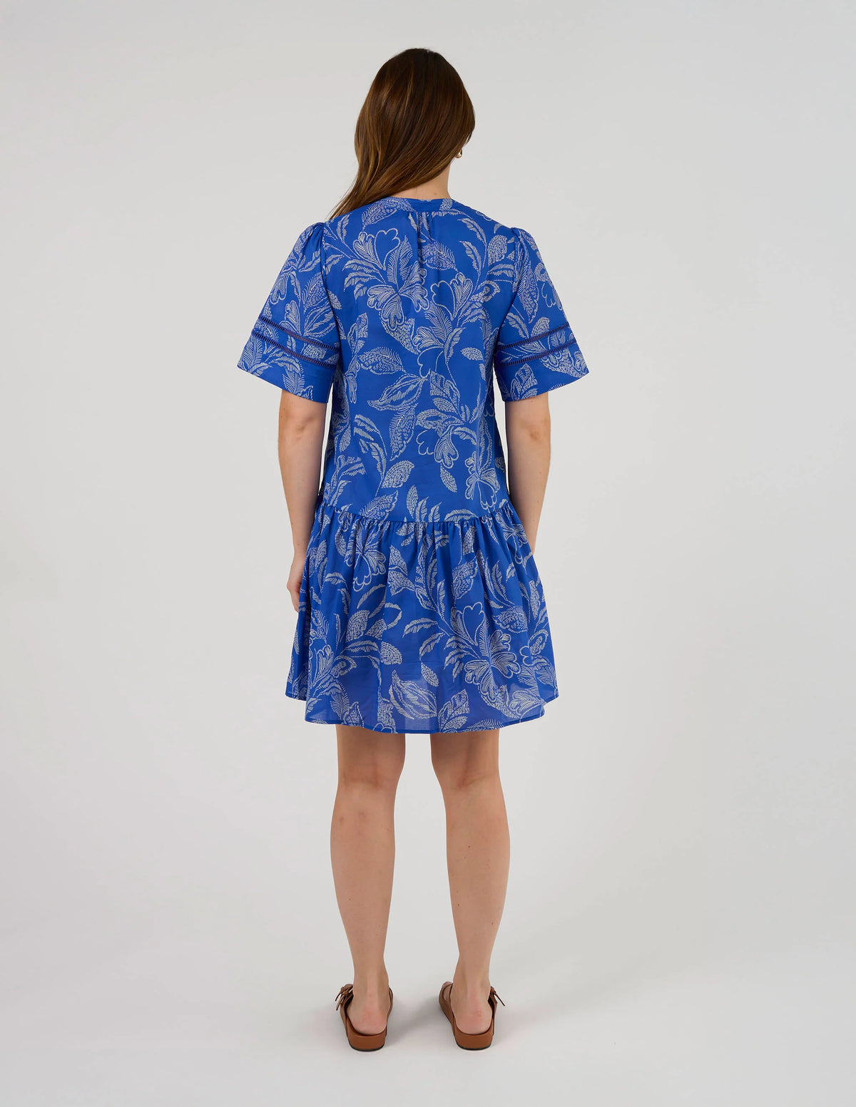 Stella+Gemma Eugenie Dress Corfu Cobalt Blue